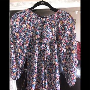 Floral blouse